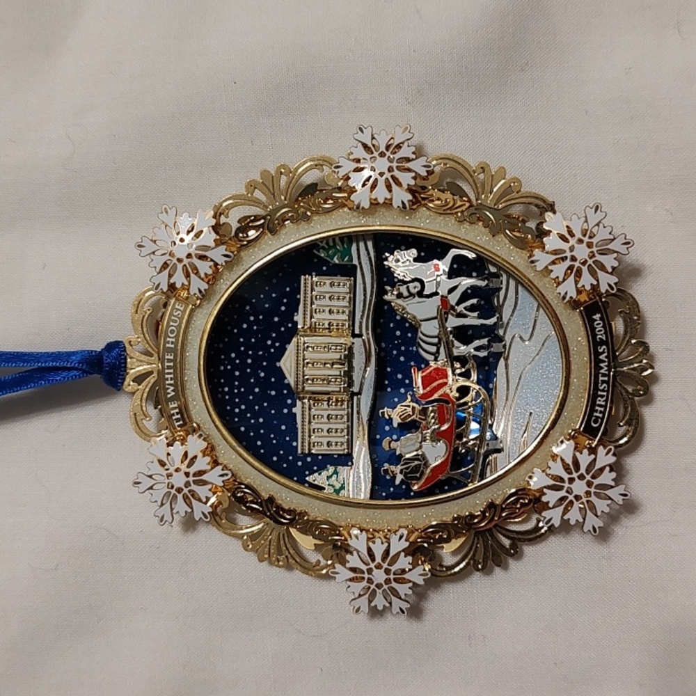 The White House Historical Association 2004 Christmas Ornament